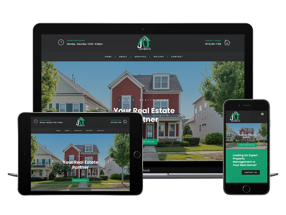 Website Laptop iPhone Mockup